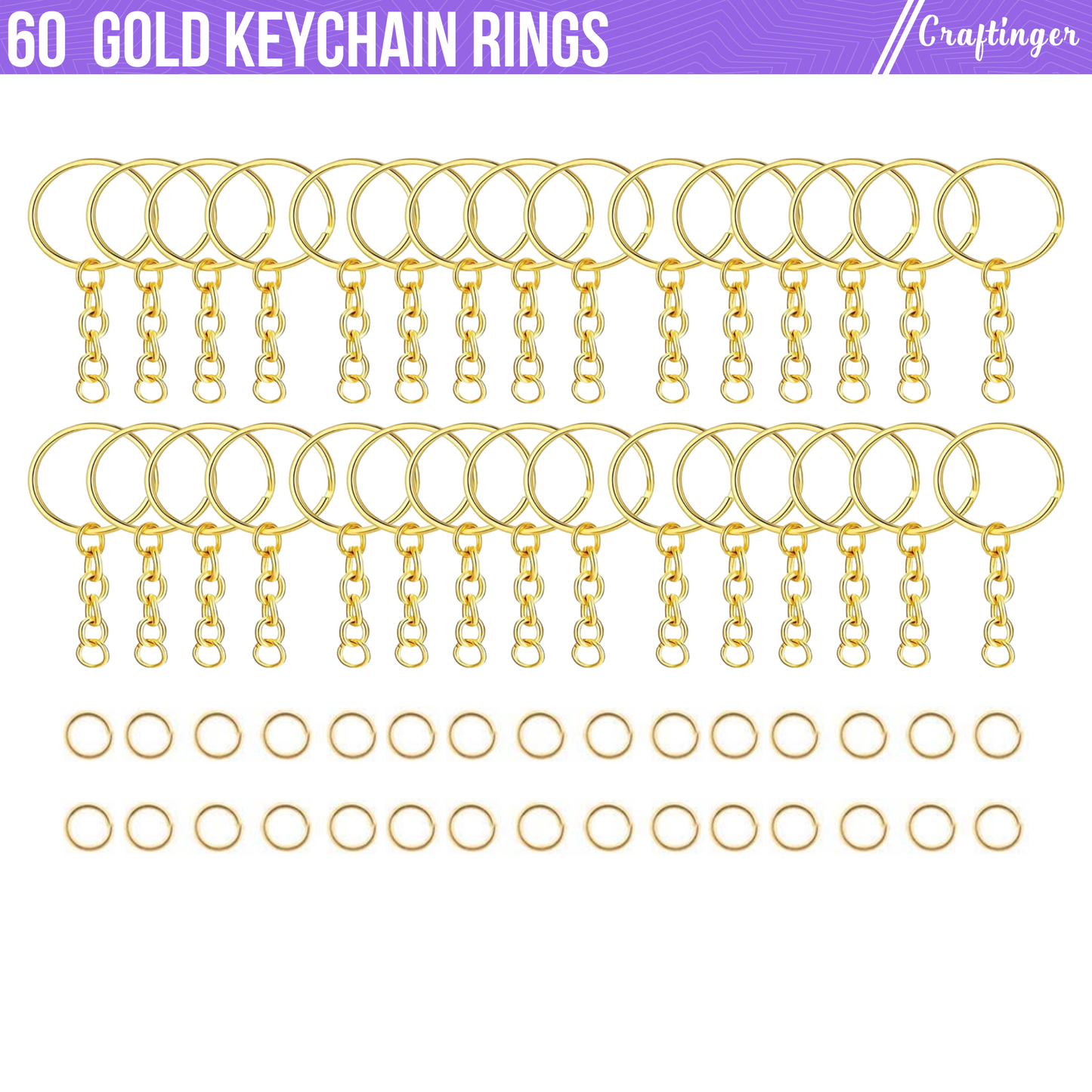 Keychain Ring and Jump Ring