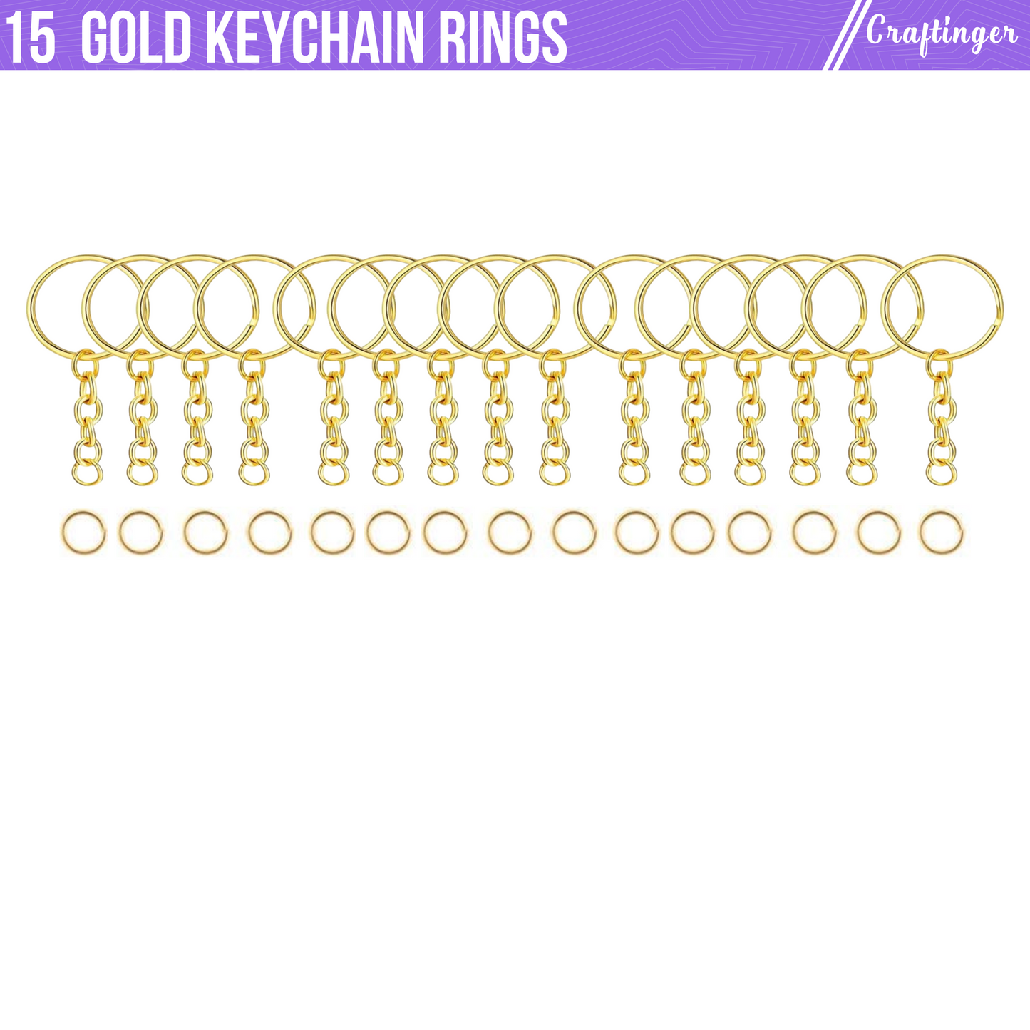 Keychain Ring and Jump Ring