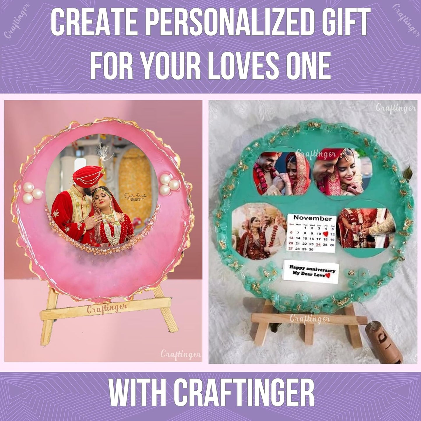 Craftinger Resin Art Pro Photoframe Kit